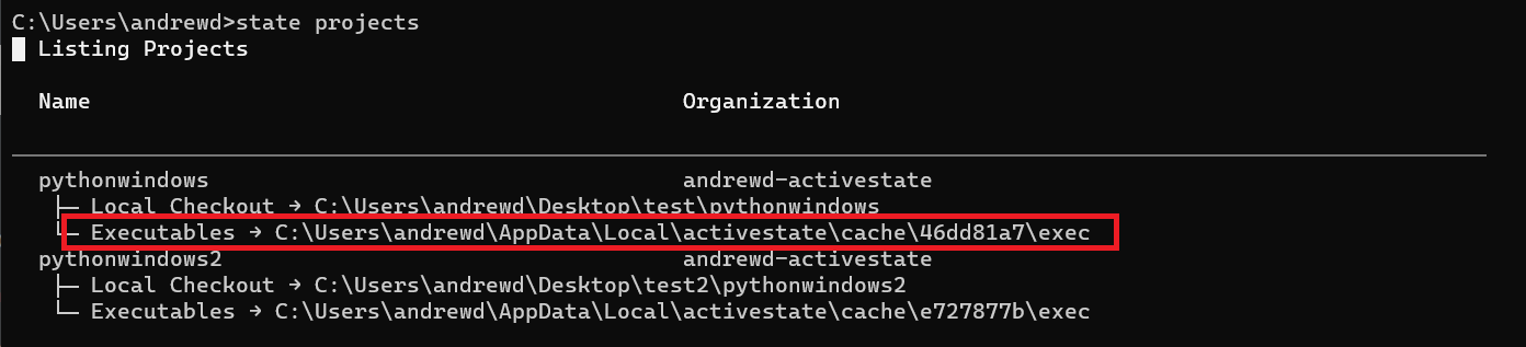 executable path shown alt-text